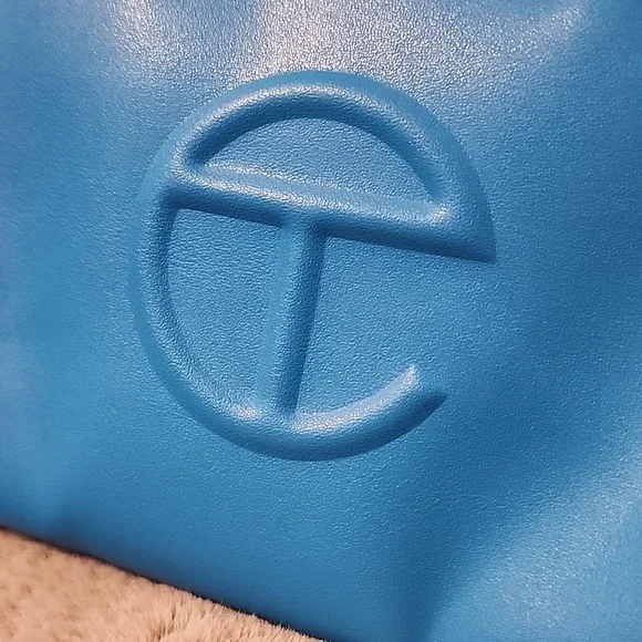 Telfar Mini Bag in Cyan Blue - Picture 2 of 8